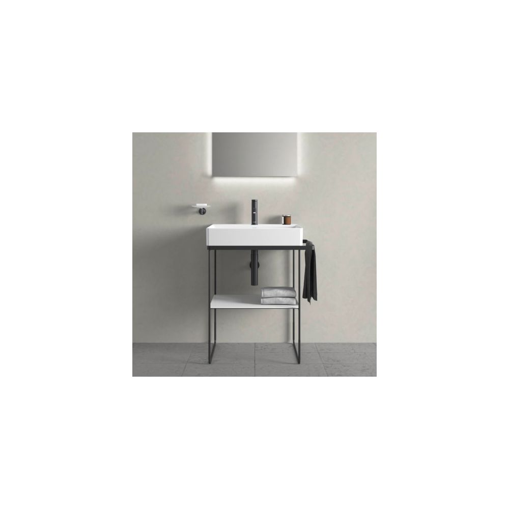 Duravit DuraSquare Metallkonsole 451x665x740-790mm variabel, Mattschwarz, bodensteh... DURAVIT-0031014600 4053424418216 (Abb. 3)