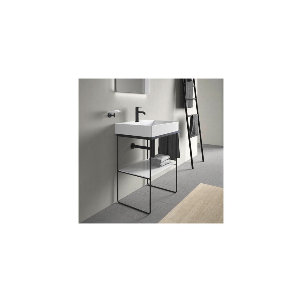 Duravit DuraSquare Metallkonsole 451x665x740-790mm variabel, Mattschwarz, bodensteh... DURAVIT-0031014600 4053424418216 (Abb. 5)