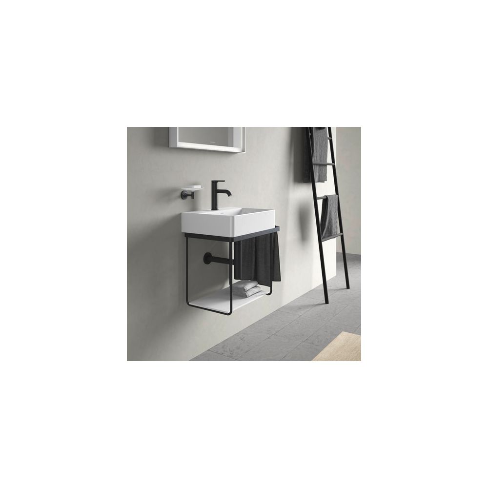 Duravit DuraSquare Metallkonsole 333x516x400mm, Mattschwarz, unter Waschtisch mit H... DURAVIT-0031104600 4053424467092 (Abb. 3)