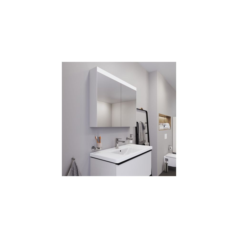 Duravit Better Spiegelschrank mit Licht Wandmontage 148x1010x760mm, Neutral, 2 Tü... DURAVIT-LM7832000002 4053424468099 (Abb. 5)