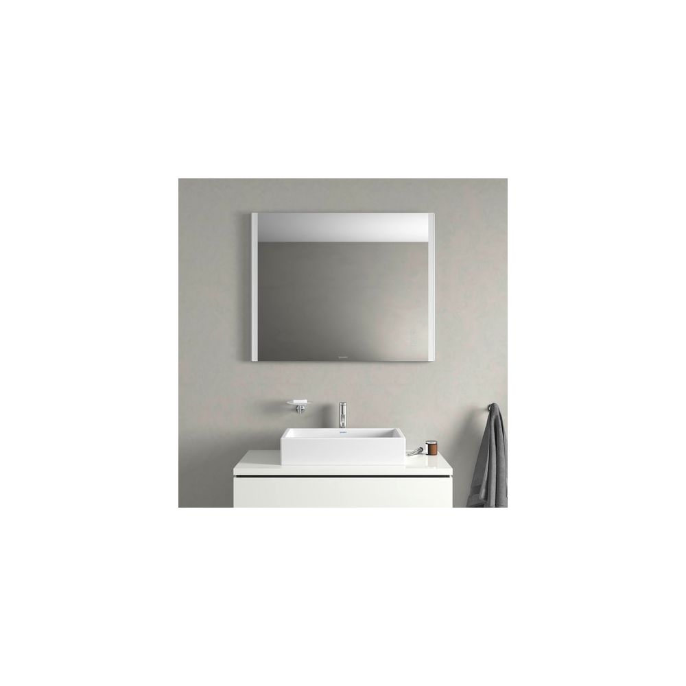 Duravit XSquare Spiegel Wandmontage 33x1000x800mm, Chrom Hochglanz, LED, 58W, ... DURAVIT-XS7013000000000 4063382615282 (Abb. 6)