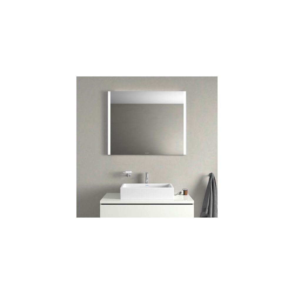 Duravit XSquare Spiegel Wandmontage 33x1000x800mm, Chrom Hochglanz, LED, 58W, ... DURAVIT-XS7013000000000 4063382615282 (Abb. 7)