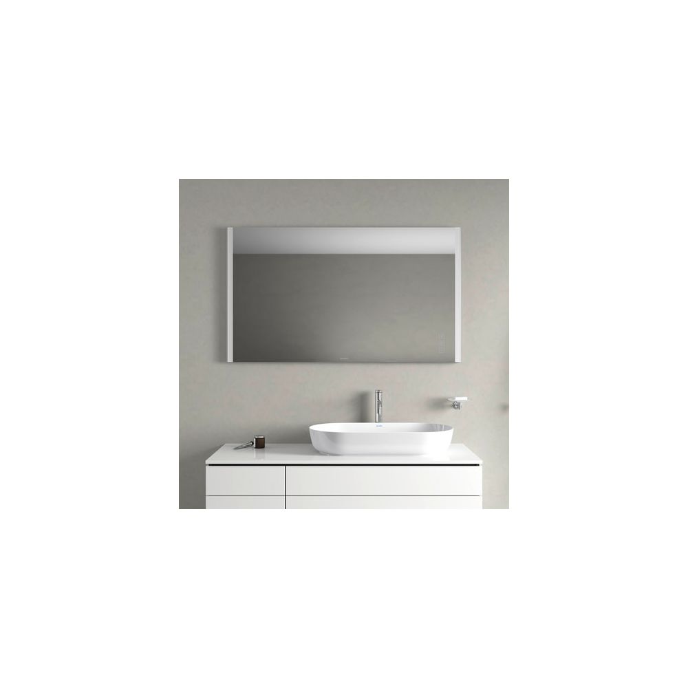 Duravit XSquare Spiegel Wandmontage 33x1400x800mm, Chrom Hochglanz, LED, 72W, ... DURAVIT-XS7016000000000 4063382615374 (Abb. 5)