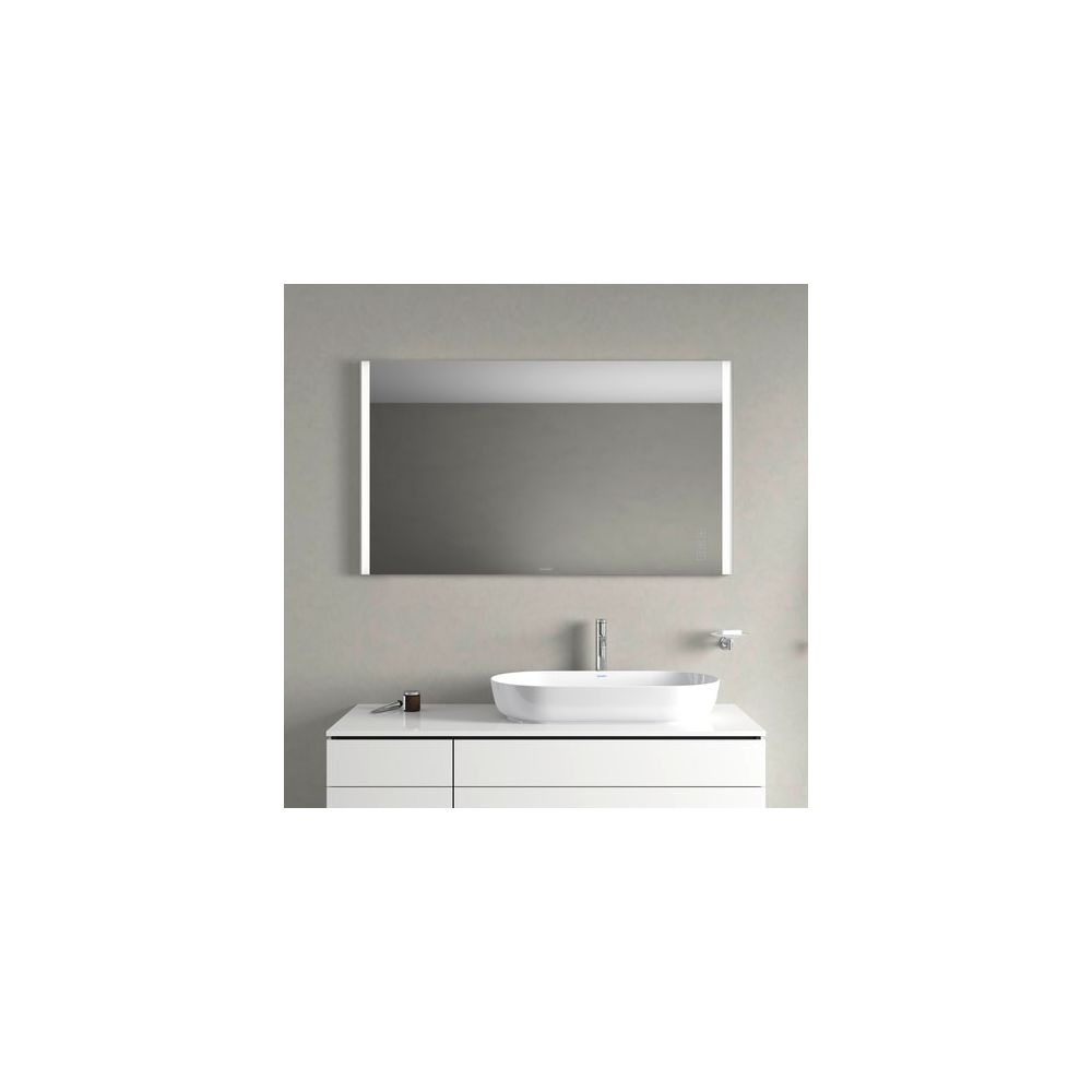 Duravit XSquare Spiegel Wandmontage 33x1400x800mm, Chrom Hochglanz, LED, 72W, ... DURAVIT-XS7016000000000 4063382615374 (Abb. 6)