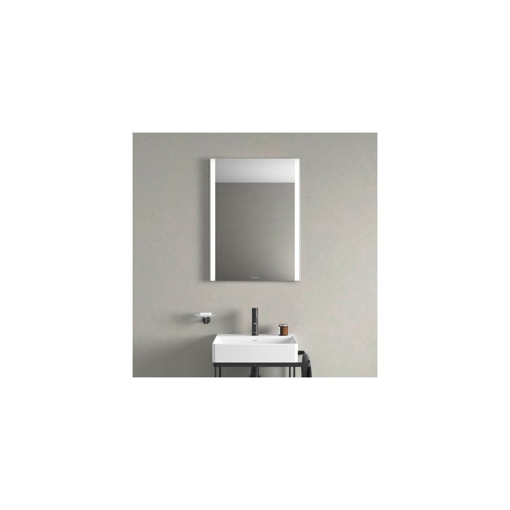 Duravit XSquare Spiegel Wandmontage 33x600x800mm, Chrom Hochglanz, LED, 43W, B... DURAVIT-XS7011000000000 4063382615220 (Abb. 6)
