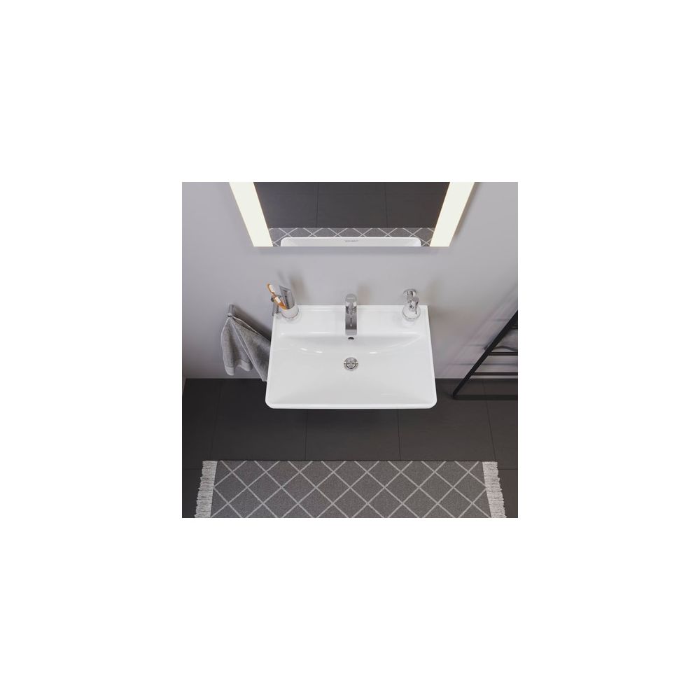 Duravit D-Neo Waschtisch 440x650x165mm wandhäng., Weiß Hochglanz, Rechteckig, 1 Was... DURAVIT-2366650000 4063382016607 (Abb. 5)