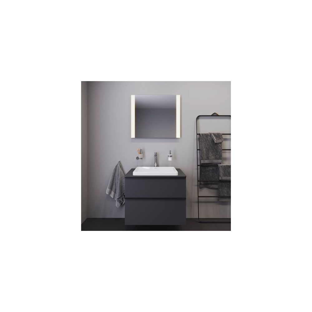 Duravit D-Neo Einbauwaschtisch 440x600x170mm, Weiß Hochglanz, ohne HLB/Überlauf, Ge... DURAVIT-0358600079 4063382157218 (Abb. 2)
