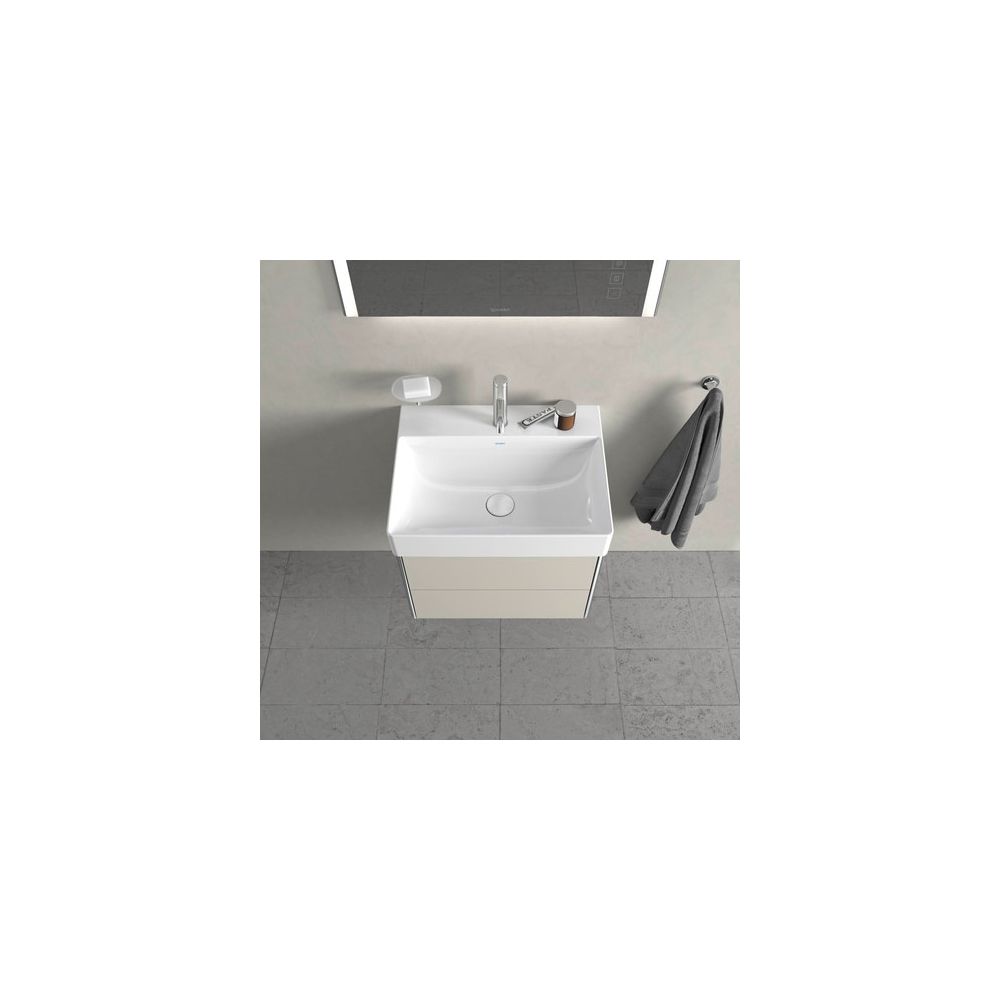 Duravit XSquare Waschtischunterbau wandhäng. 460x584x397mm Taupe Matt, Grifflos, 2... DURAVIT-XS416109191 4053424523705 (Abb. 6)