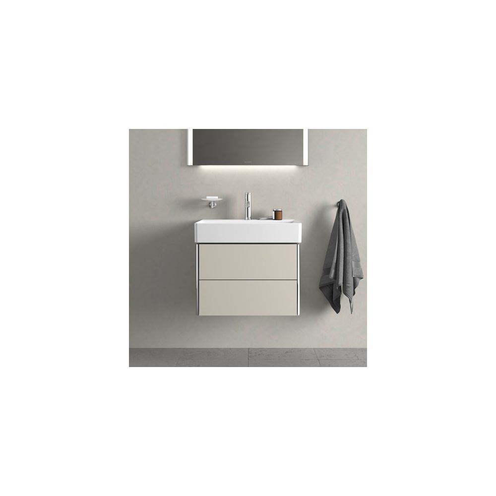 Duravit XSquare Waschtischunterbau wandhäng. 460x584x397mm Taupe Matt, Grifflos, ... DURAVIT-XS416109191 4053424523705 (Abb. 10)