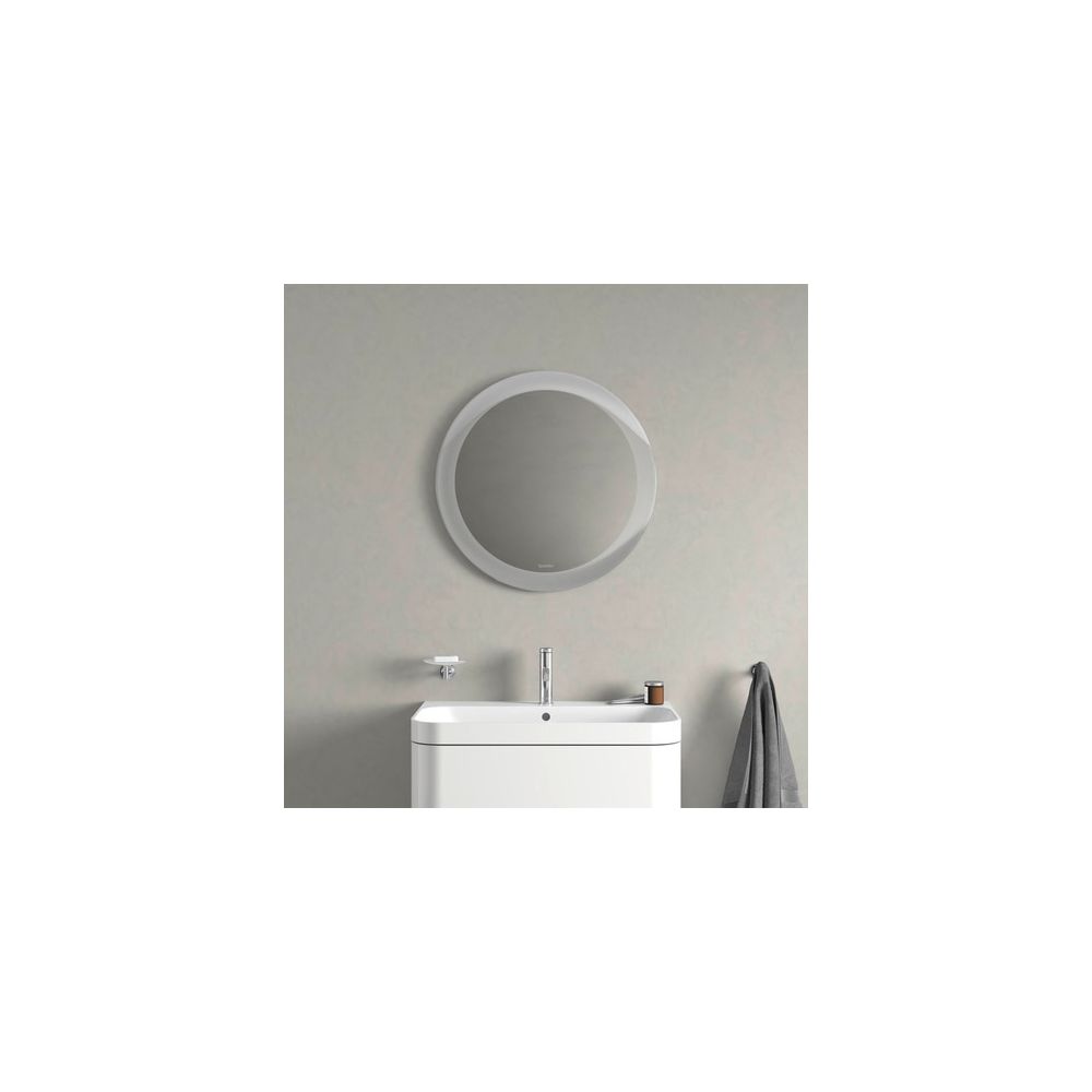 Duravit Happy D.2 Spiegel Wandmontage 47x700x700mm, Mattweiß, LED, 31W, Betäti... DURAVIT-HP7480S00000100 4063382264060 (Abb. 3)