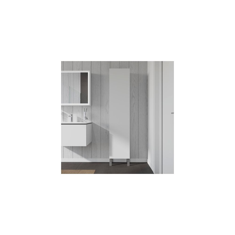 Duravit L-Cube Hochschrank Echtholzfurnier 243x400x1760mm, Mattweiß, 1 Tür R, Grif... DURAVIT-LC1170R1818 4053424305707 (Abb. 5)