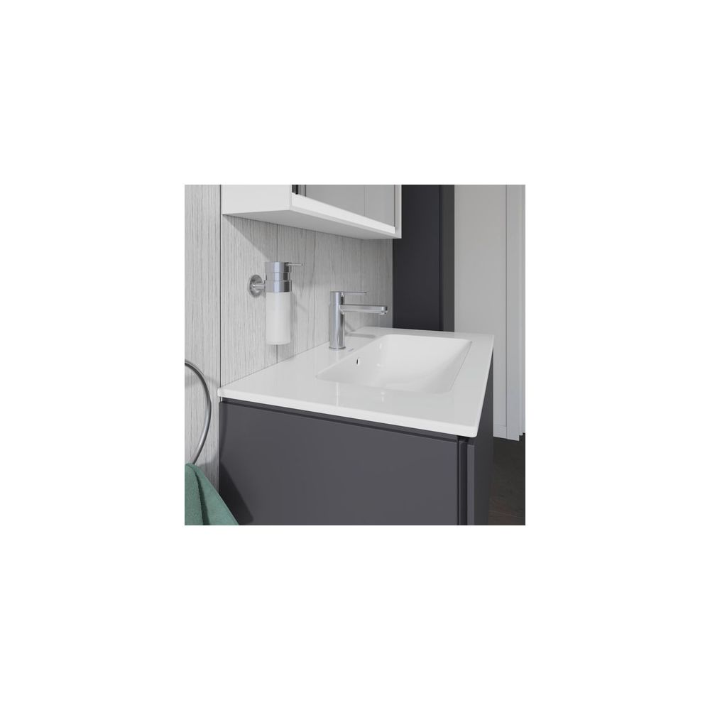 Duravit ME by Starck Waschtisch 490x830x180mm, Weiß Hochglanz, Rechteckig, 1 Wasch... DURAVIT-2336830000 4021534966538 (Abb. 24)