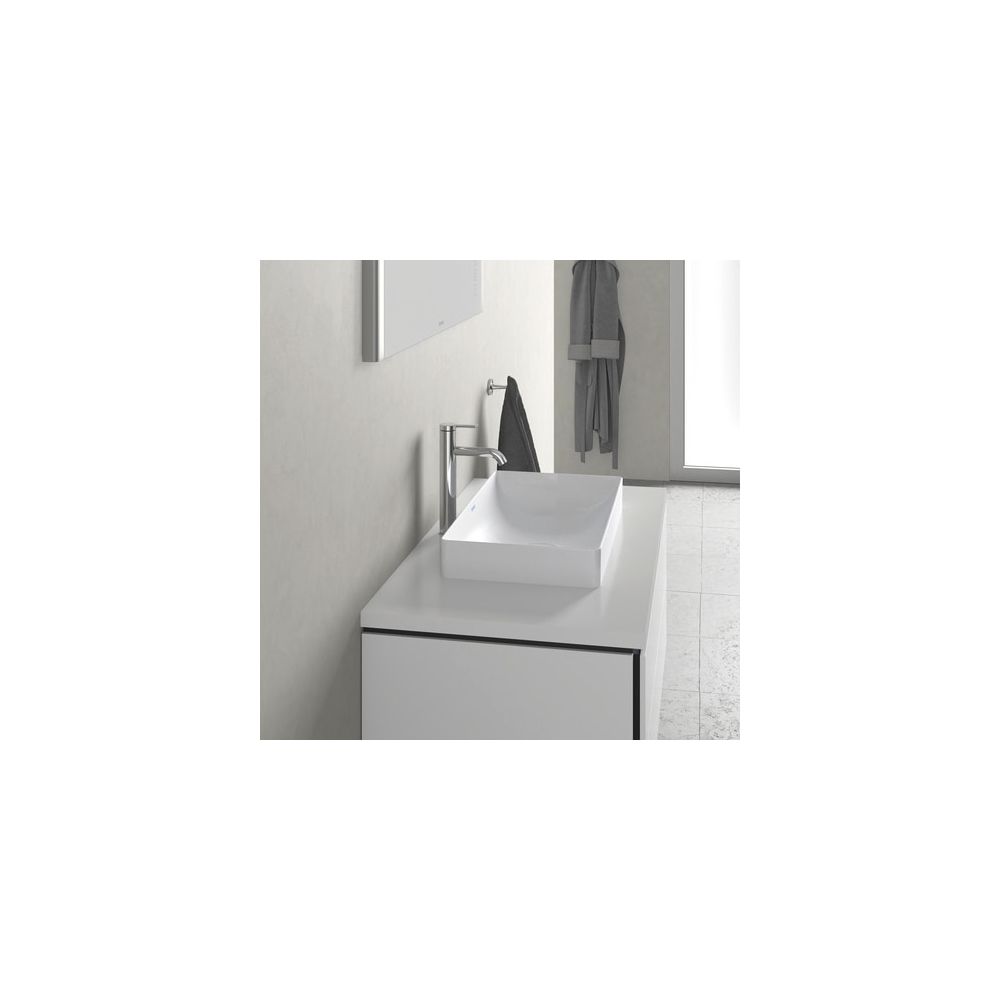 Duravit DuraSquare Aufsatzbecken 600mm, Weiß Hochglanz, DuraCeram, Rechteckig, ohne... DURAVIT-2355600000 4053424324333 (Abb. 3)