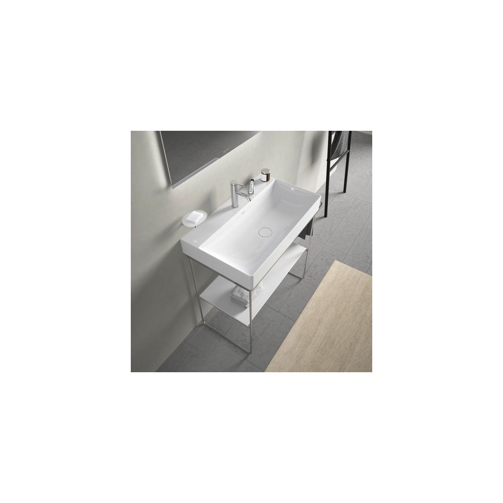 Duravit DuraSquare Waschtisch 470x800x145mm, DuraCeram, Weiß Hochglanz, Rechteckig,... DURAVIT-2353800041 4053424476445 (Abb. 3)