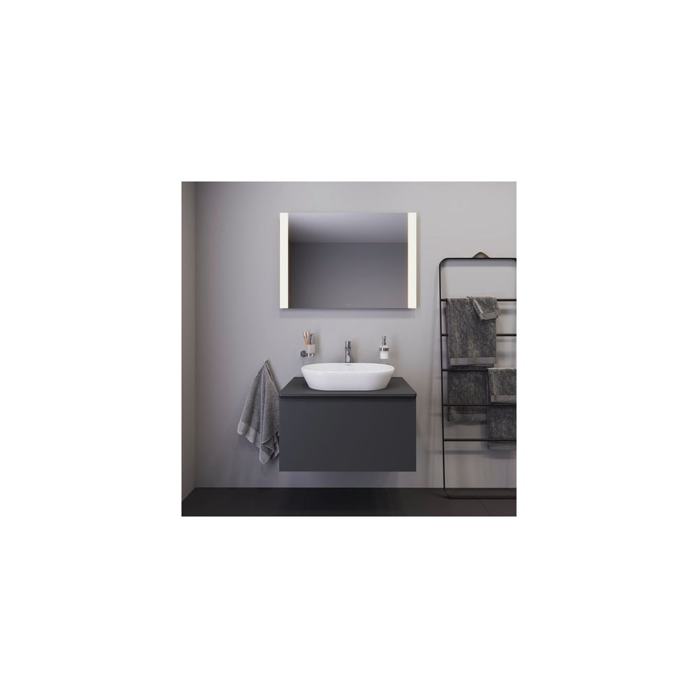 Duravit D-Neo Aufsatzbecken 600mm, Weiß Hochglanz, HalbOval, ohne Überlauf und HLB... DURAVIT-2372600070 4063382136022 (Abb. 6)