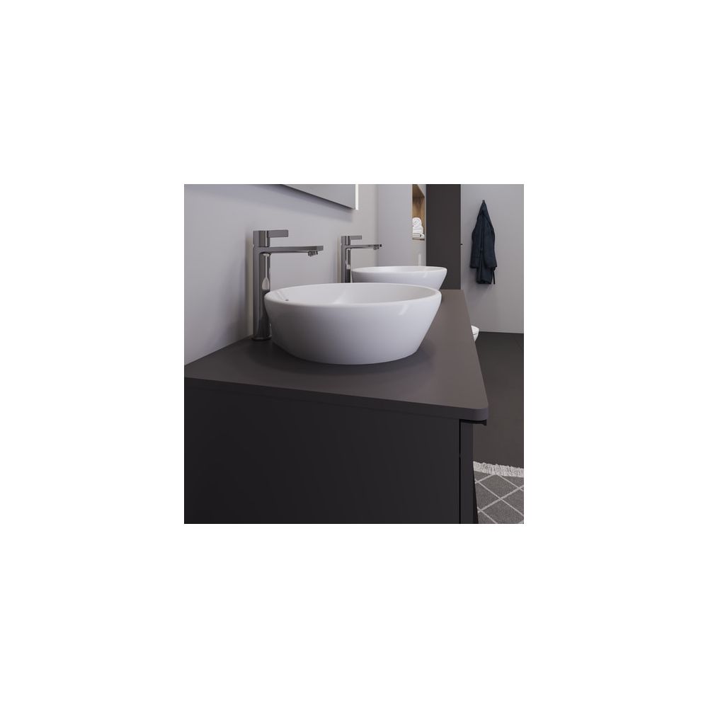Duravit D-Neo Aufsatzbecken 400mm, Weiß Hochglanz, rund, ohne Überlauf und HLB... DURAVIT-2371400070 4063382136015 (Abb. 2)