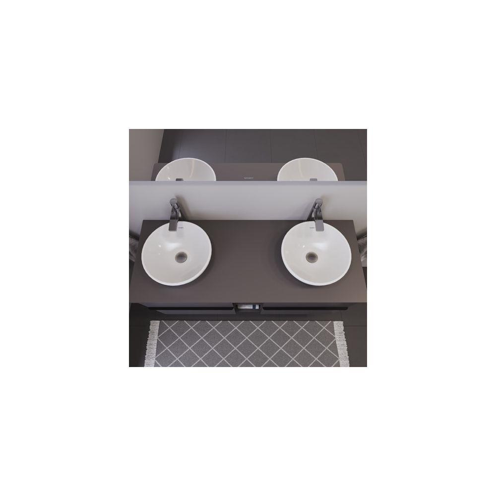 Duravit D-Neo Aufsatzbecken 400mm, Weiß Hochglanz, rund, ohne Überlauf und HLB... DURAVIT-2371400070 4063382136015 (Abb. 3)