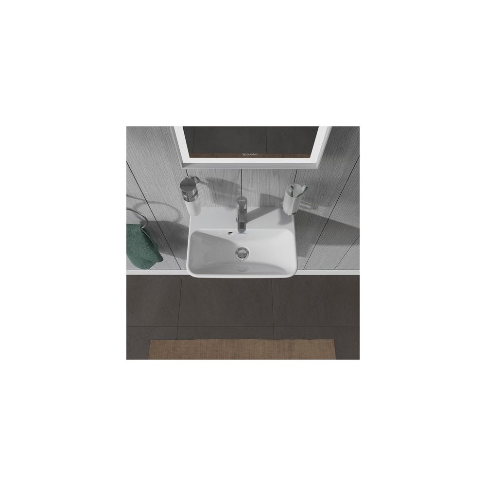 Duravit ME by Starck Handwaschbecken 320x450x155mm, Weiß Hochglanz, Rechteckig,1 Wa... DURAVIT-0719450000 4021534966651 (Abb. 3)