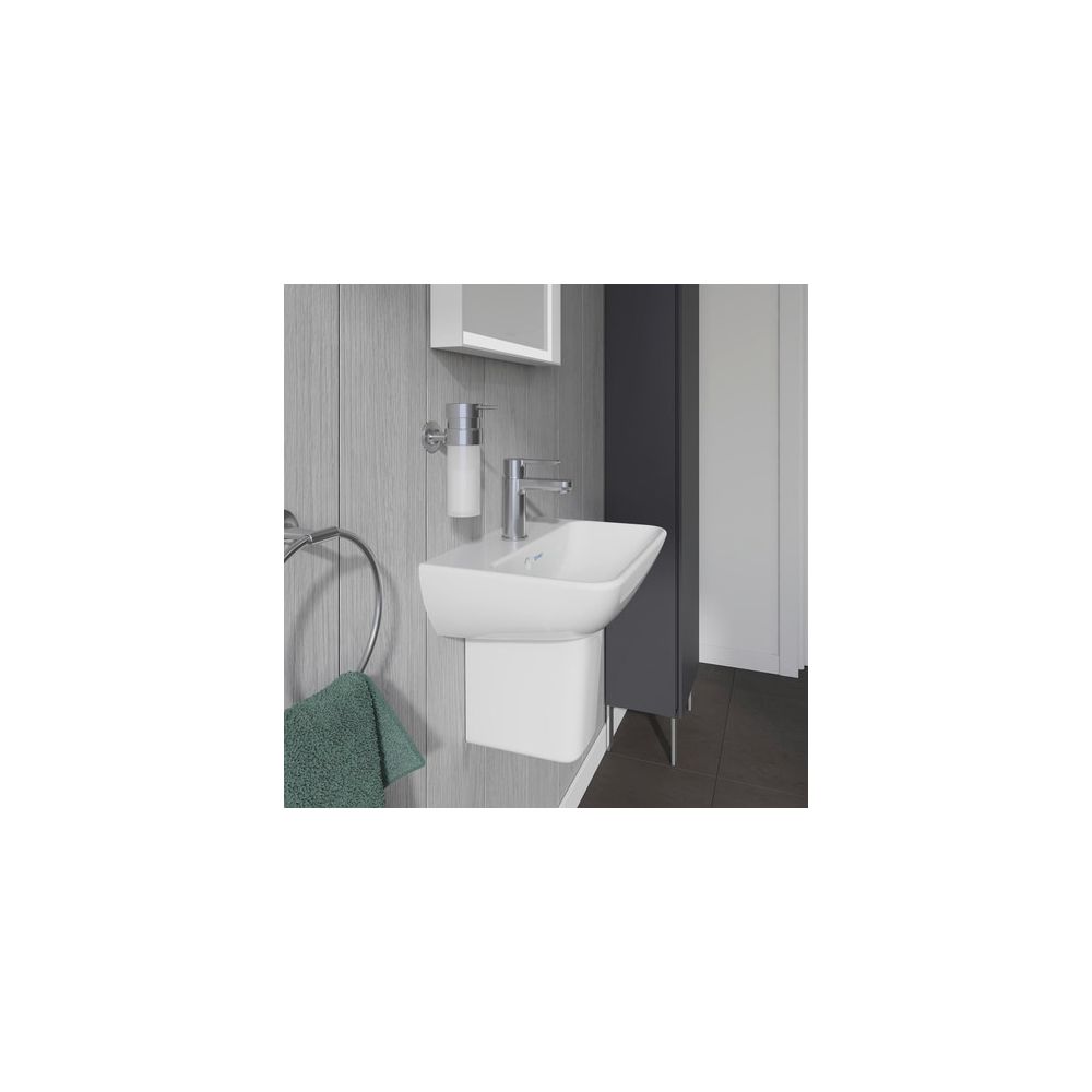 Duravit ME by Starck Halbsäule aus Keramik 280x165x280mm, Weiß Hochglanz, wandhänge... DURAVIT-0858410000 4021534988448 (Abb. 2)