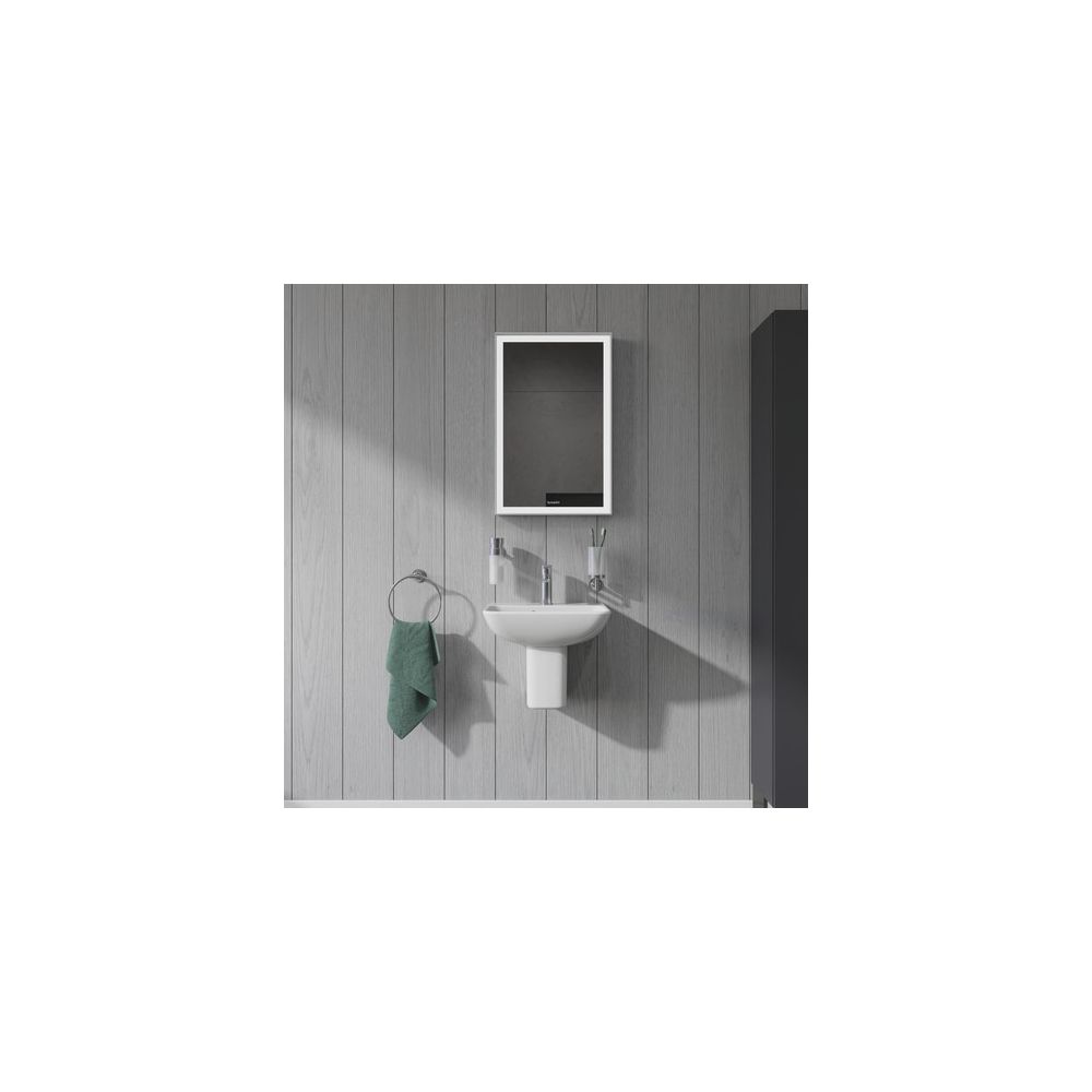 Duravit ME by Starck Halbsäule aus Keramik 280x165x280mm, Weiß Hochglanz, wandhänge... DURAVIT-0858410000 4021534988448 (Abb. 3)