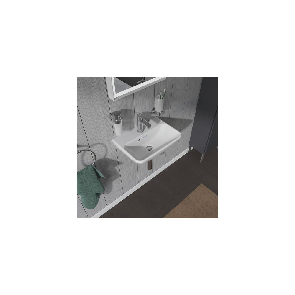 Duravit ME by Starck Handwaschbecken 320x450x155mm, Weiß Hochglanz, Rechteckig,1 Wa... DURAVIT-0719450000 4021534966651 (Abb. 7)