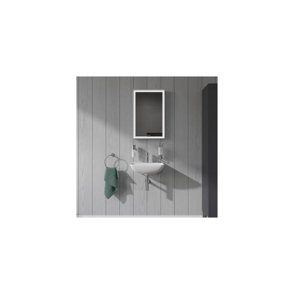 Duravit ME by Starck Handwaschbecken 320x450x155mm, Weiß Hochglanz, Rechteckig,1 Wa... DURAVIT-0719450000 4021534966651 (Abb. 9)