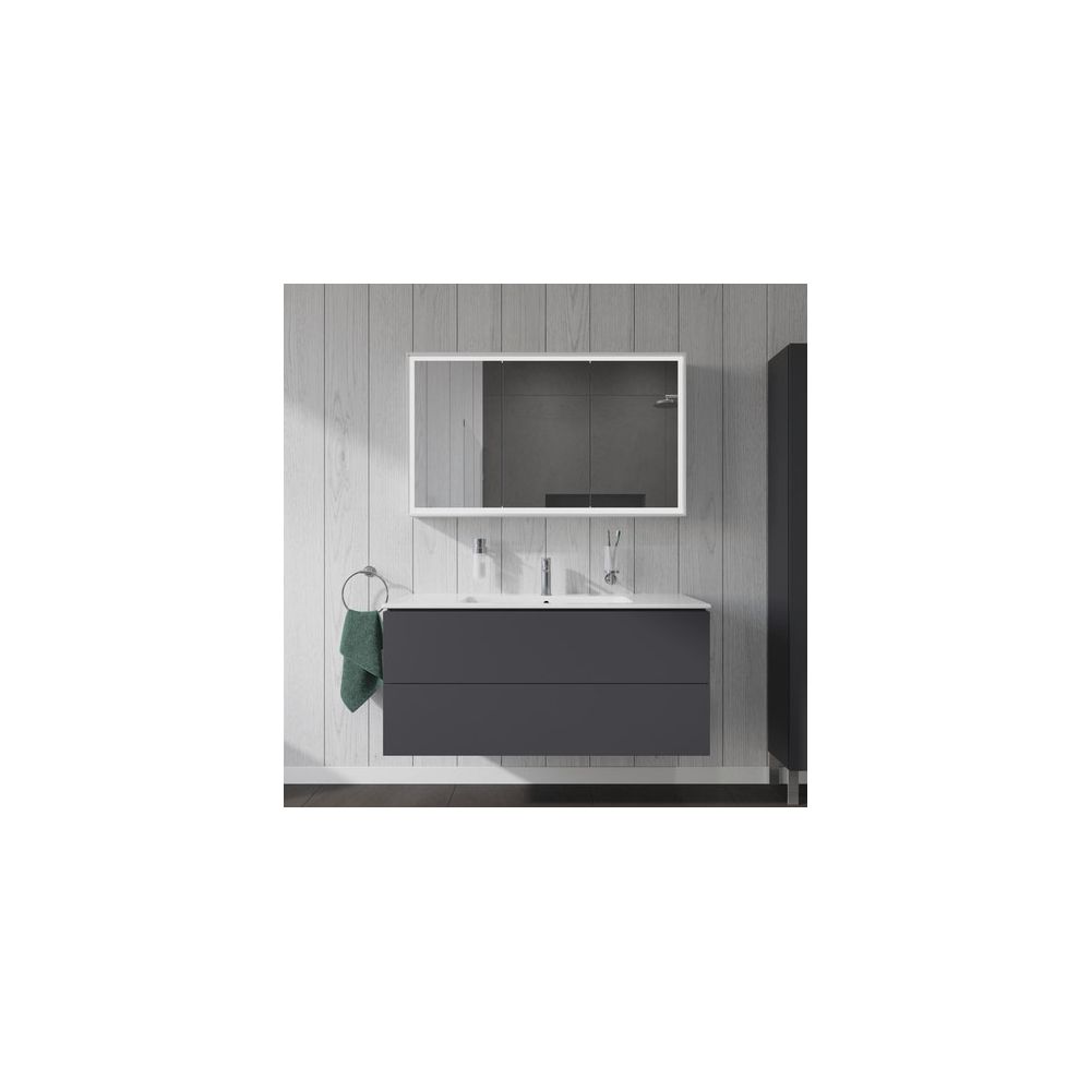 Duravit ME by Starck Waschtisch 490x1230x180mm WonderGliss Weiß Hochglanz, Rechtec... DURAVIT-23361200001 4053424052076 (Abb. 5)