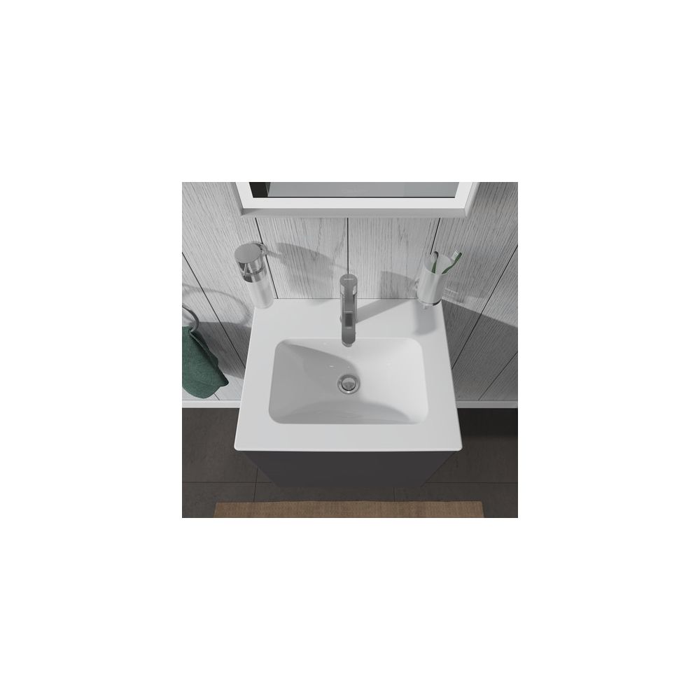 Duravit ME by Starck Waschtisch 430x530x180mm, Weiß Hochglanz, Rechteckig, 1 Waschp... DURAVIT-2336530000 4063382002075 (Abb. 8)