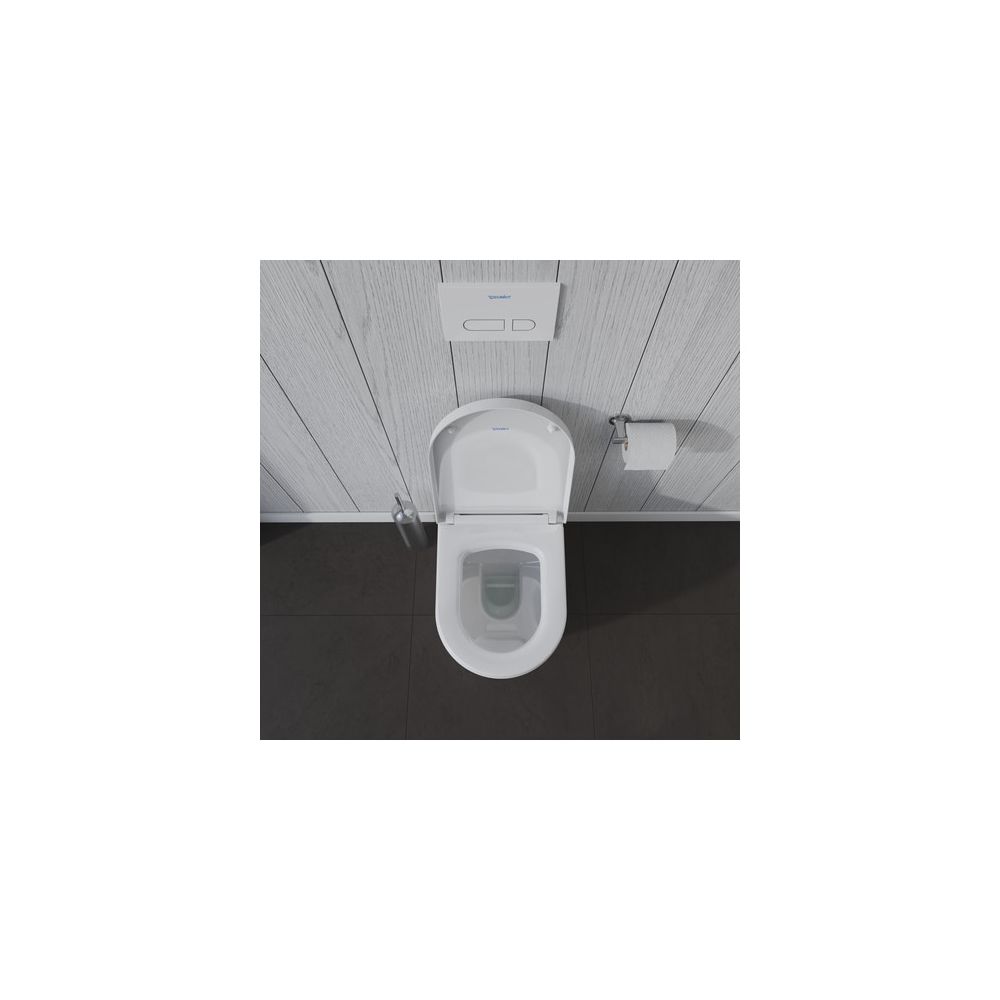 Duravit ME by Starck Stand WC 600x370x400mm, Weiß Hochglanz, WonderGliss, Back to ... DURAVIT-21690900001 4021534966842 (Abb. 1)