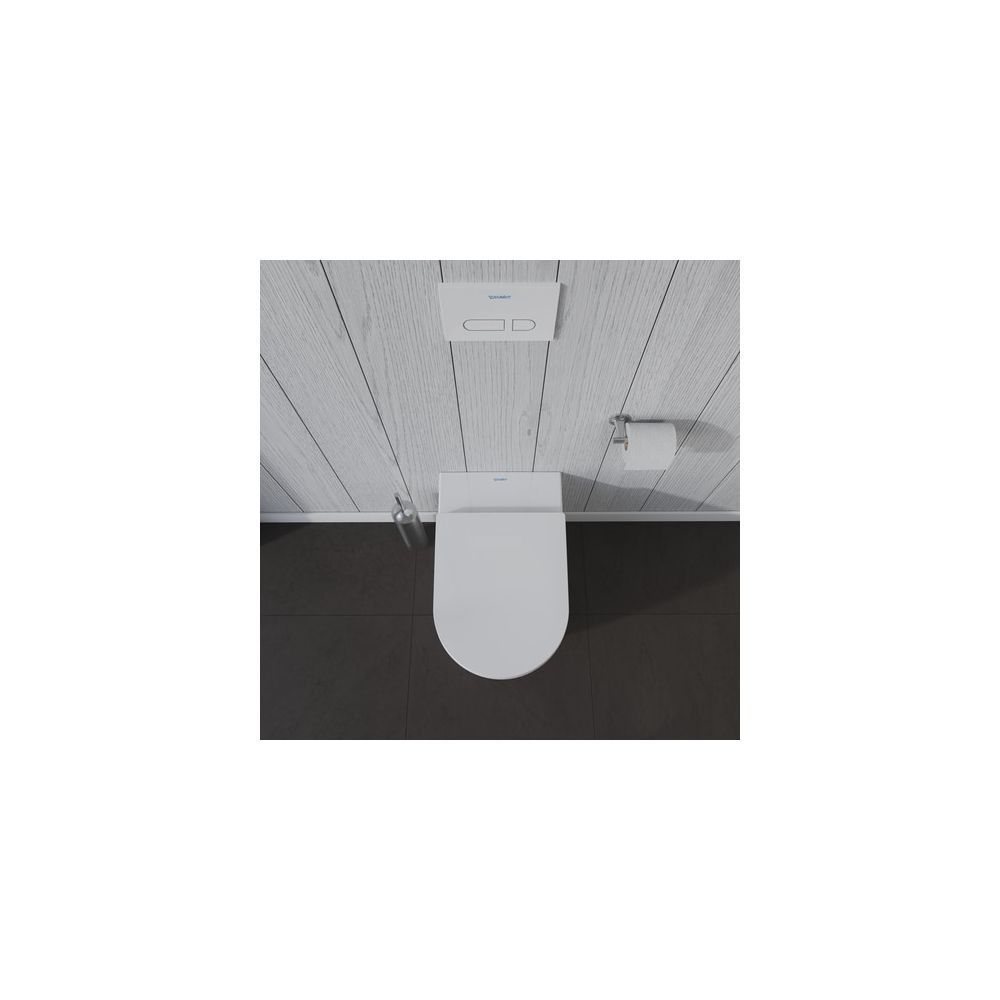 Duravit ME by Starck Stand WC 600x370x400mm, Weiß Hochglanz, WonderGliss, Back to ... DURAVIT-21690900001 4021534966842 (Abb. 3)