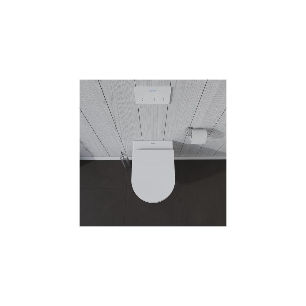 Duravit ME by Starck WC-Set wandhäng. Wand-WC, WC-Sitz, HygieneGlaze, Weiß Hochgla... DURAVIT-45790920A1 4063382157737 (Abb. 10)