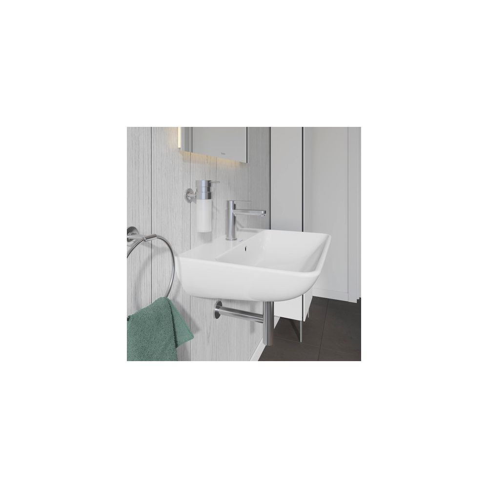 Duravit ME by Starck Waschtisch 460x600x180mm wandhäng., Weiß Hochglanz, Rechteckig... DURAVIT-2335600000 4021534966576 (Abb. 7)