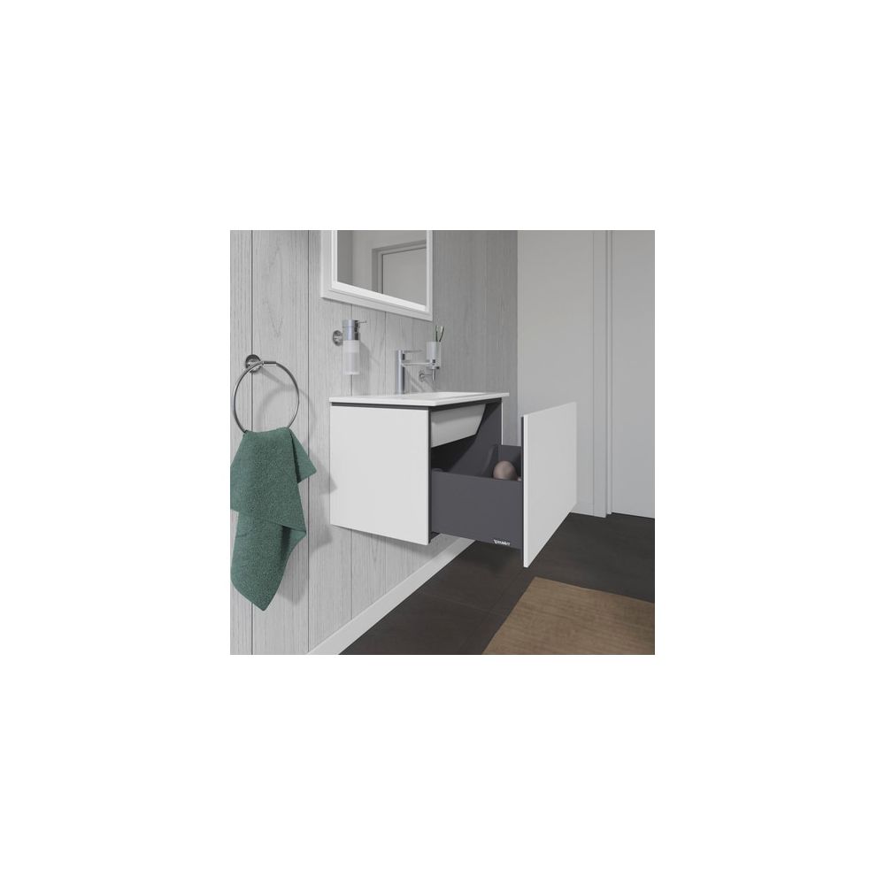 Duravit L-Cube Waschtischunterbau wandh. 391x620x400mm, Compact Mattweiß, Grifflos... DURAVIT-LC615601818 4053424451091 (Abb. 5)