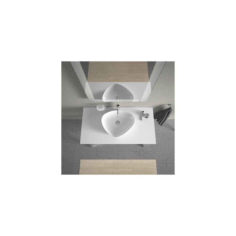 Duravit Cape Cod Aufsatzbecken 500mm, Weiß Hochglanz, WonderGliss, DuraCeram, TriO... DURAVIT-23395000001 4021534990861 (Abb. 7)