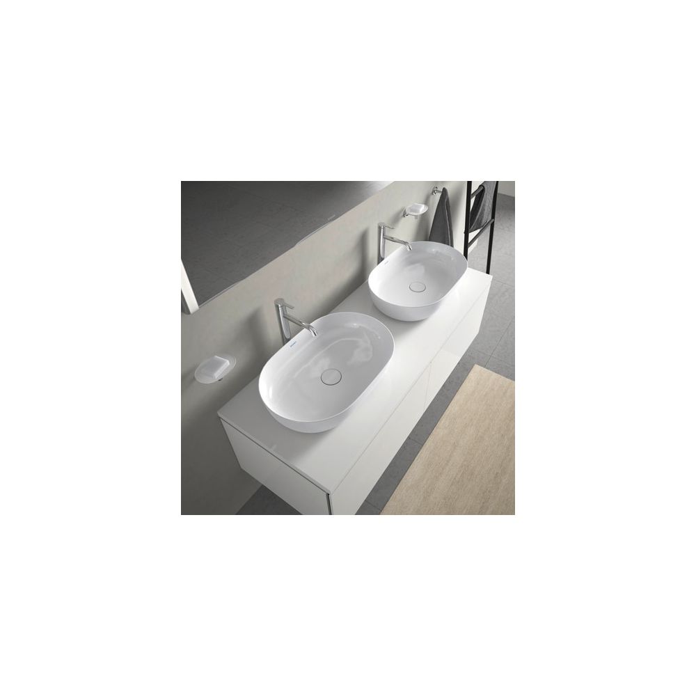 Duravit Luv Aufsatzbecken 600mm, Weiß Hochglanz, WonderGliss, DuraCeram, Oval, oh... DURAVIT-03796000001 4053424177151 (Abb. 13)