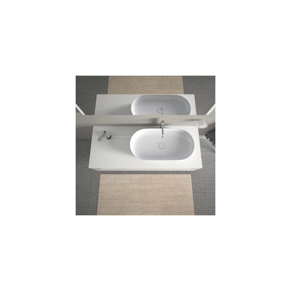 Duravit Luv Aufsatzbecken 800mm, Weiß Hochglanz, DuraCeram, Oval, ohne Überlauf und... DURAVIT-0379800000 4053424460512 (Abb. 5)