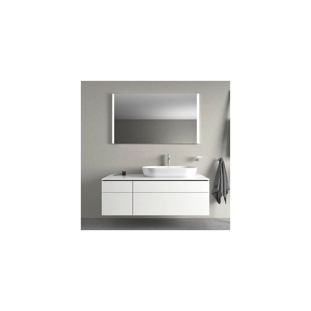 Duravit Luv Aufsatzbecken 800mm, Weiß Hochglanz, DuraCeram, Oval, ohne Überlauf und... DURAVIT-0379800000 4053424460512 (Abb. 8)