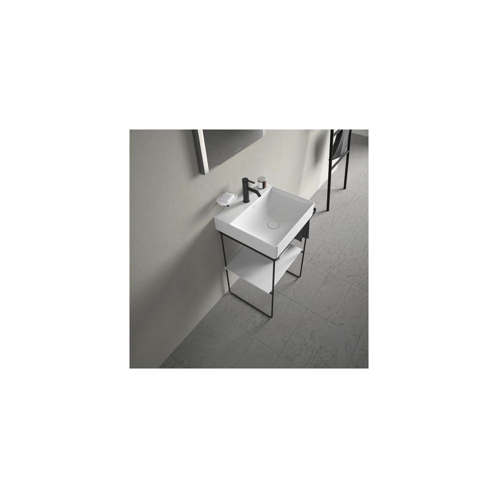 Duravit DuraSquare Waschtisch 470x500x145mm, DuraCeram, Weiß Hochglanz, Rechteckig,... DURAVIT-2353500041 4053424611853 (Abb. 7)