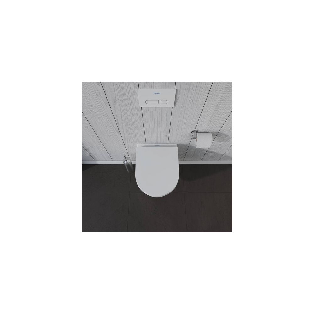 Duravit ME by Starck WC-Set wandhäng., Wand-WC, WC-Sitz Weiß HG, Spülrand rimless, ... DURAVIT-45300900A1 4053424326658 (Abb. 9)