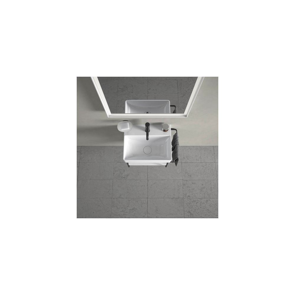 Duravit DuraSquare Handwaschbecken 350x450x140mm, Weiß Hochglanz, DuraCeram, Rechte... DURAVIT-0732450041 4053424324395 (Abb. 6)