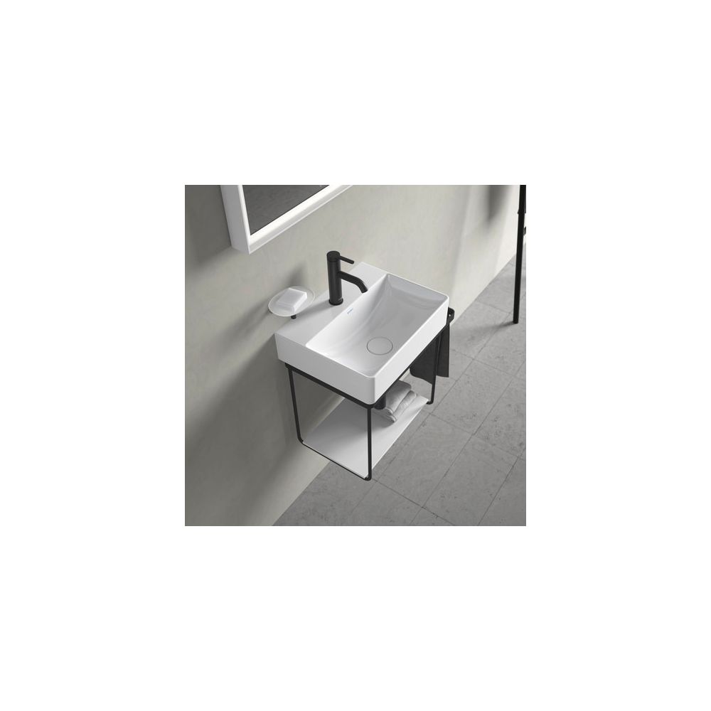 Duravit DuraSquare Handwaschbecken 350x450x140mm, Weiß Hochglanz, DuraCeram, Rechte... DURAVIT-0732450041 4053424324395 (Abb. 7)