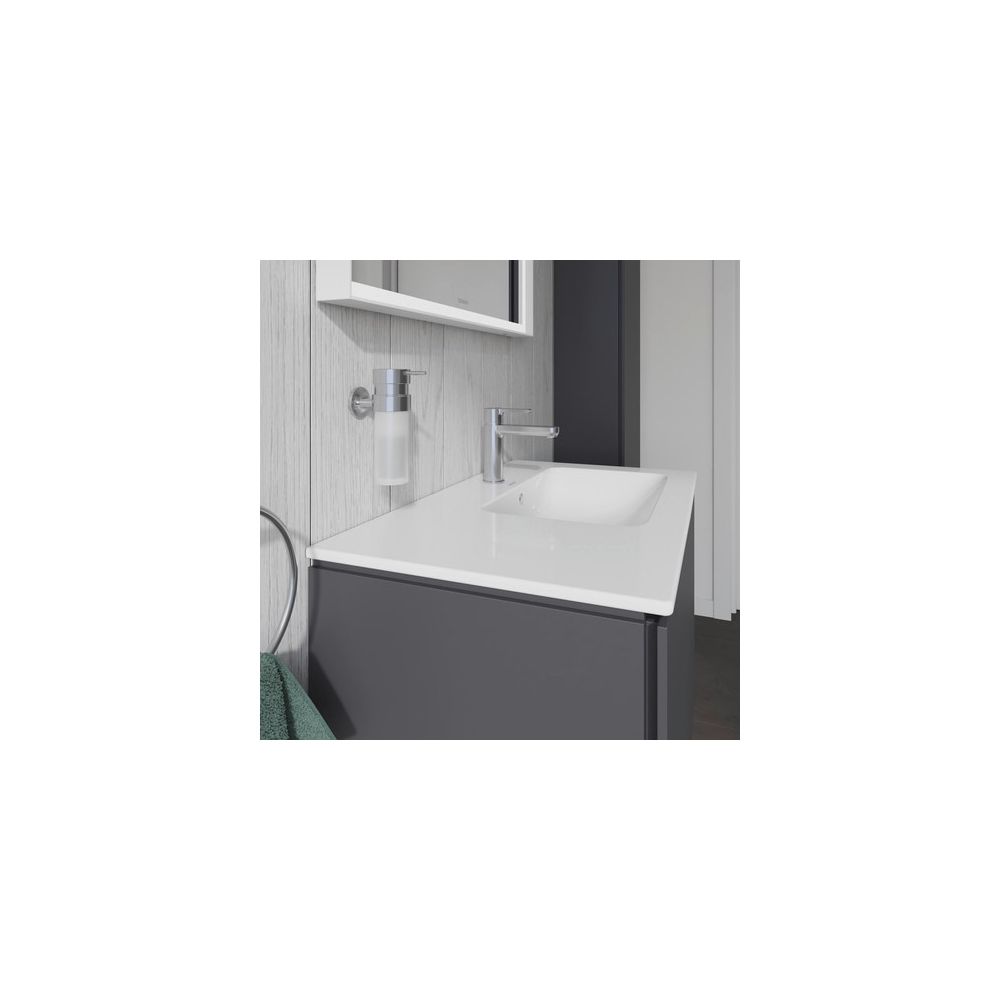 Duravit ME by Starck Waschtisch 490x830x180mm, Weiß Hochglanz, Rechteckig, 1 Waschp... DURAVIT-2346830000 4053424505084 (Abb. 4)