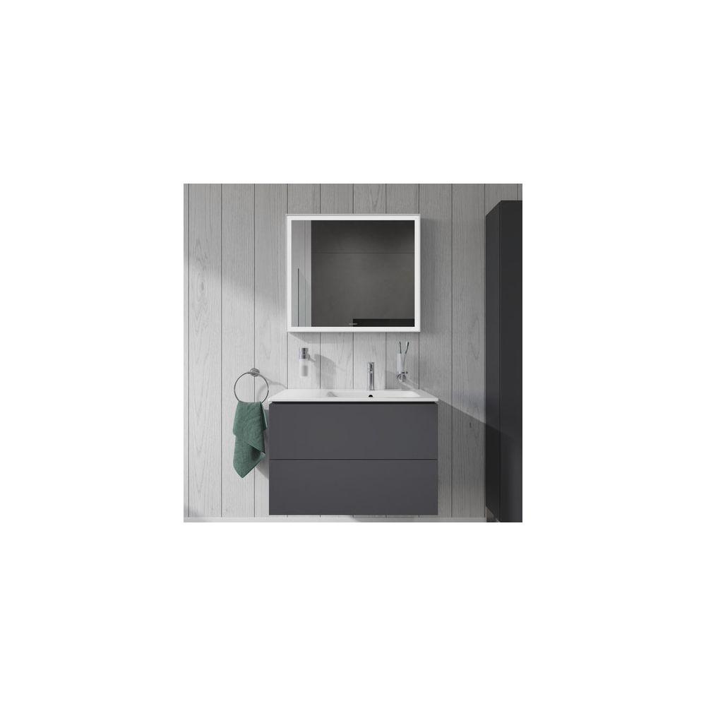 Duravit ME by Starck Waschtisch 490x830x180mm, Weiß Hochglanz, Rechteckig, 1 Waschp... DURAVIT-2346830000 4053424505084 (Abb. 6)