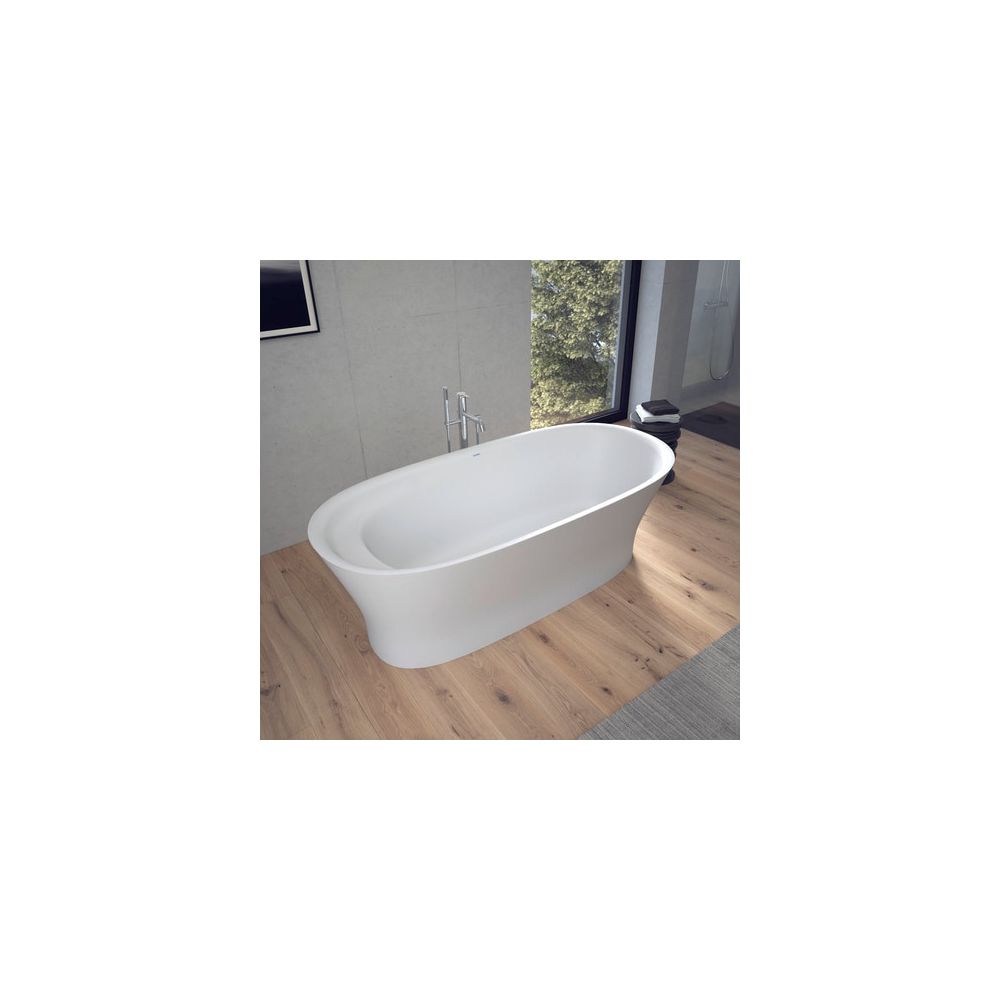 Duravit Cape Cod Badewanne 507x885x1855mm, Mattweiß, Oval, Freistehend, 2 Rüc... DURAVIT-700330000000000 4021534894008 (Abb. 13)