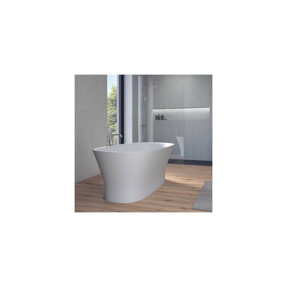 Duravit Cape Cod Badewanne 507x885x1855mm, Mattweiß, Oval, Freistehend, 2 Rüc... DURAVIT-700330000000000 4021534894008 (Abb. 14)