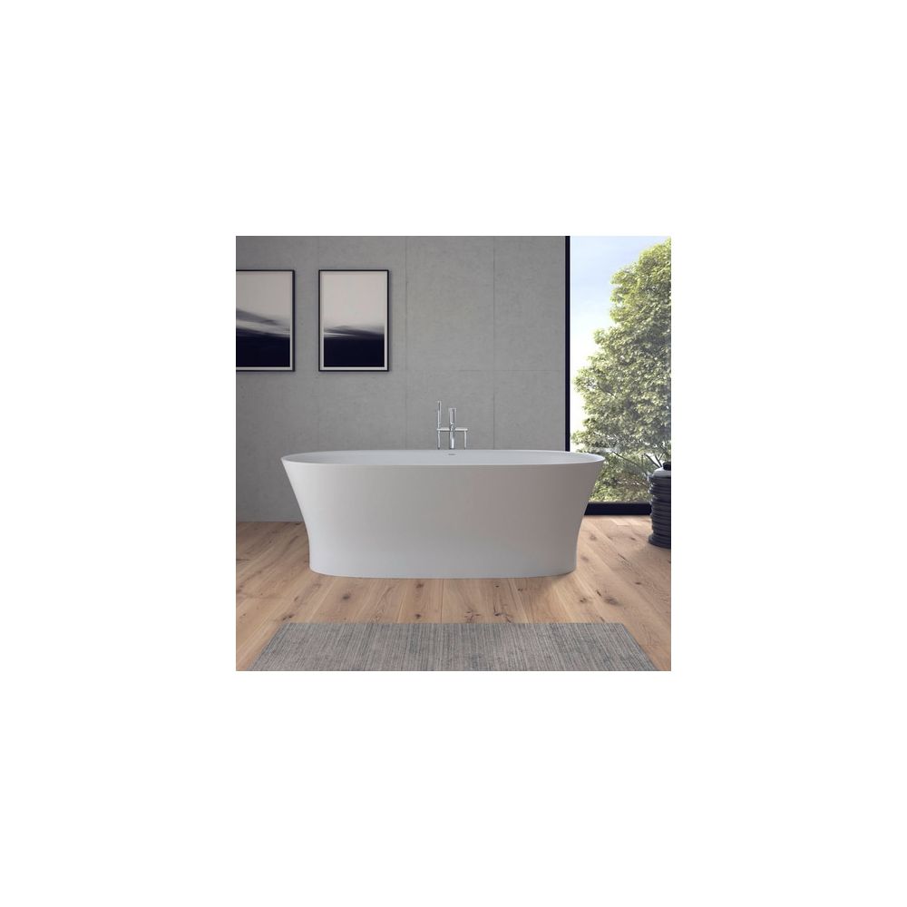 Duravit Cape Cod Badewanne 507x885x1855mm, Mattweiß, Oval, Freistehend, 2 Rüc... DURAVIT-700330000000000 4021534894008 (Abb. 15)