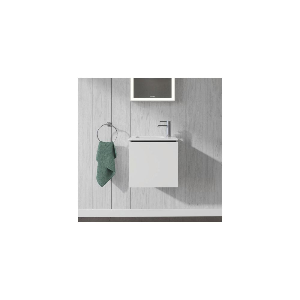 Duravit L-Cube Waschtischunterbau wandh. 294x420x400mm, R, Mattweiß, Grifflos, 1 T... DURAVIT-LC6272R1818 4053424109107 (Abb. 1)