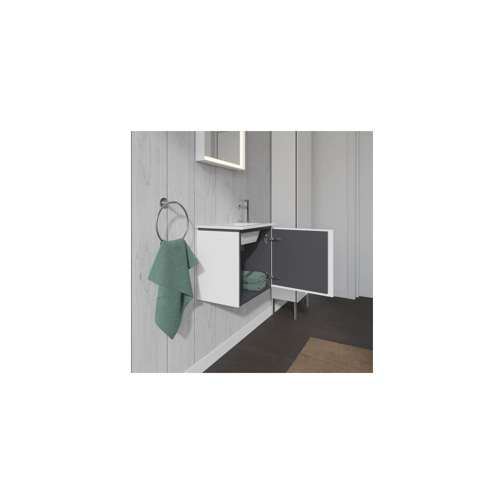 Duravit L-Cube Waschtischunterbau wandh. 294x420x400mm, R, Mattweiß, Grifflos, 1 T... DURAVIT-LC6272R1818 4053424109107 (Abb. 3)