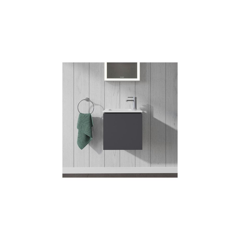 Duravit L-Cube Waschtischunterbau wandh. 294x420x400mm, L, Graphit Matt, Grifflos,... DURAVIT-LC6272L4949 4053424108803 (Abb. 1)