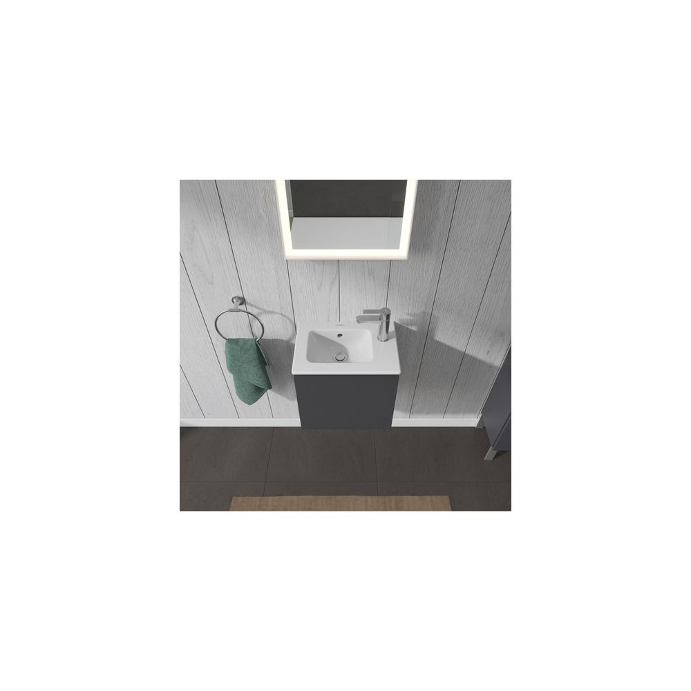 Duravit L-Cube Waschtischunterbau wandh. 294x420x400mm, L, Graphit Matt, Grifflos,... DURAVIT-LC6272L4949 4053424108803 (Abb. 3)